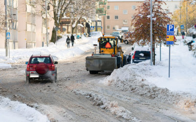 Stora krav på snabb snöröjning