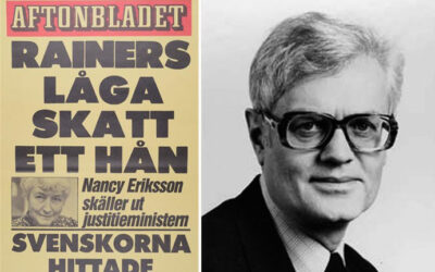 Skandalhistoria: Skattetrixande fällde justitieminister