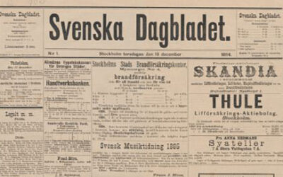 Skandalhistoria: Moderat ”baggbölare” i Svenska Dagbladet