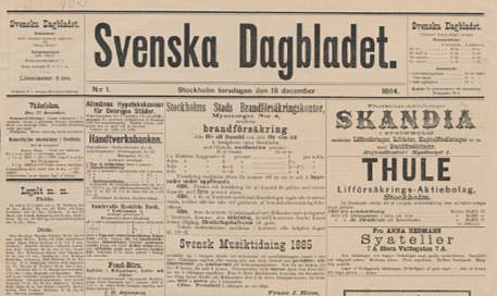 Skandalhistoria: Moderat ”baggbölare” i Svenska Dagbladet